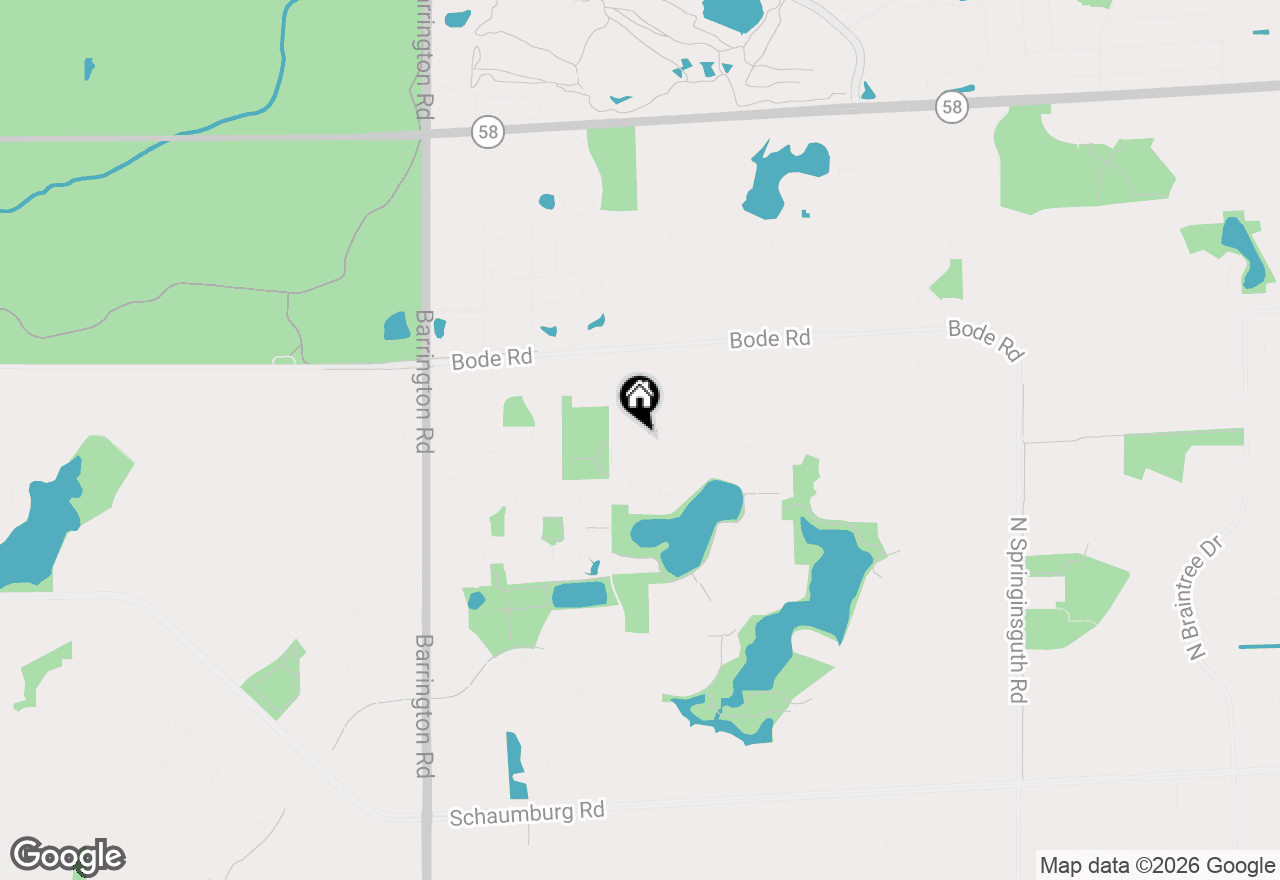 Map of 611 Kendall Court, Schaumburg, IL 60194