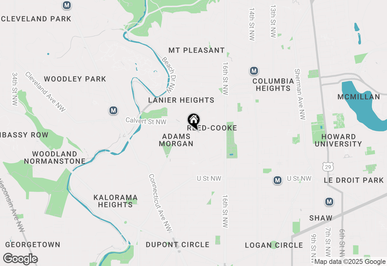 Map of 2363 Champlain Street Nw #26, Washington, DC 20009