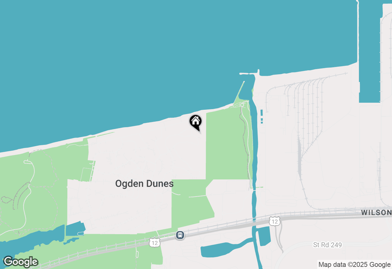 Map of 8 Turret Road, Portage, IN 46368