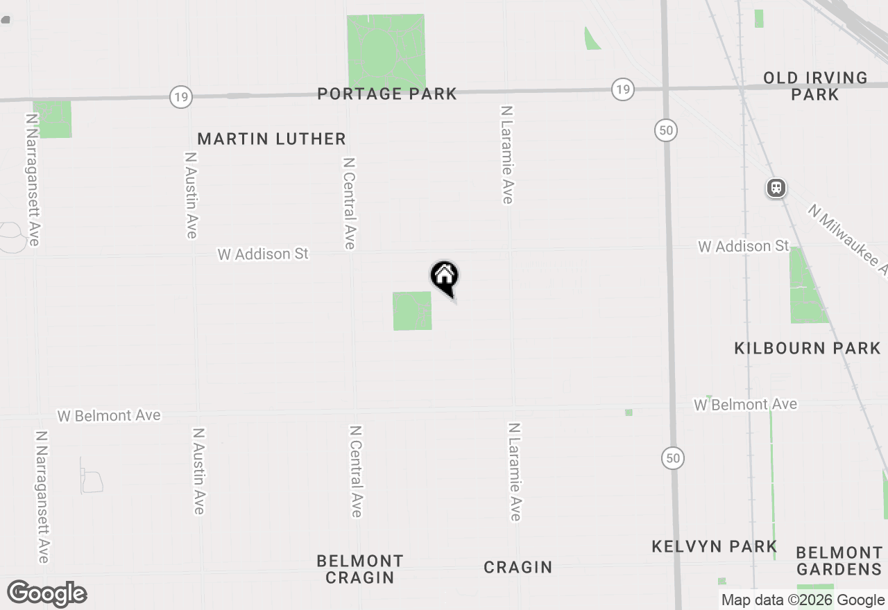 Map of 5342 W Newport Avenue, Chicago, IL 60641