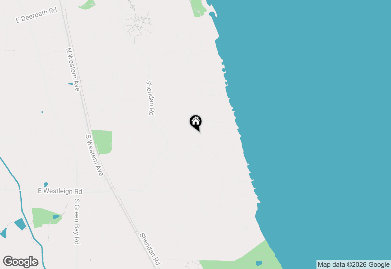 Map of 51 S Mayflower Road, Lake Forest, IL 60045