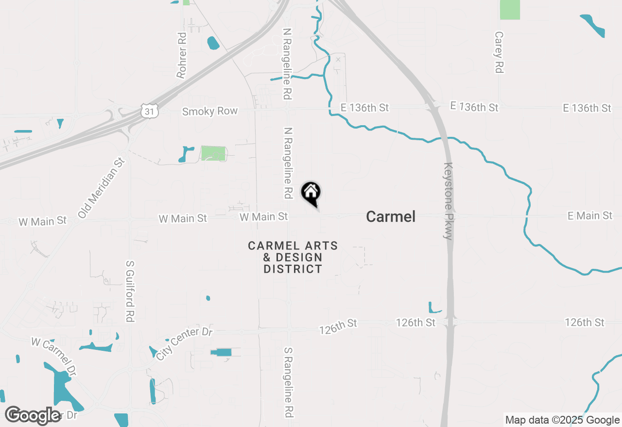 Map of 130 E Main Street, Carmel, IN 46032
