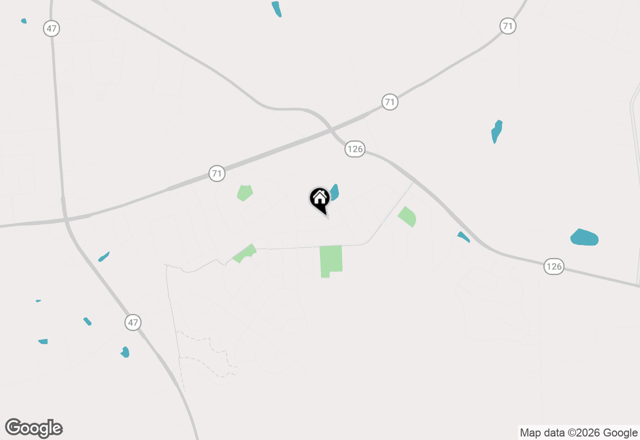 Map of (Address confidential), Yorkville, Illinois 60560