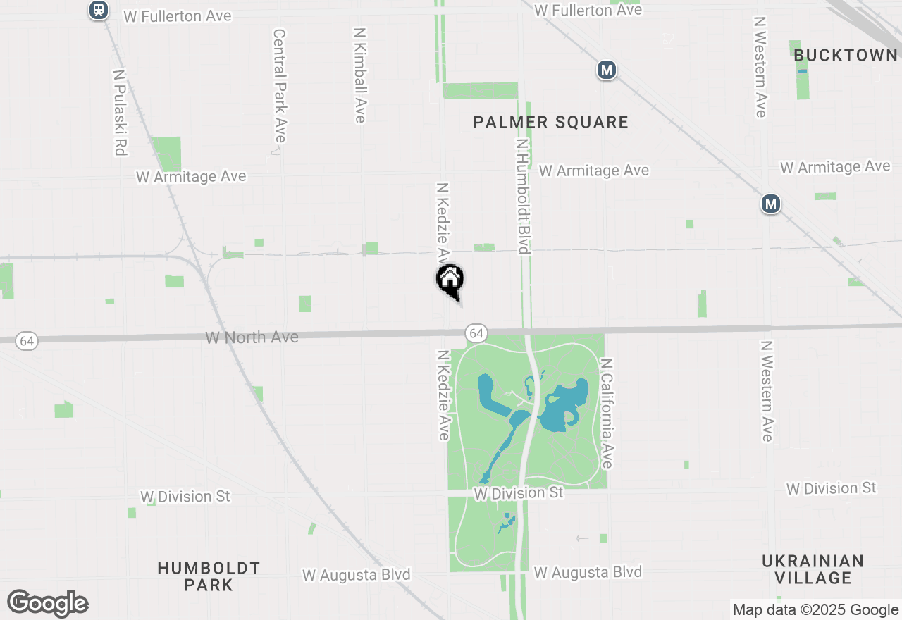 Map of 1635 N Kedzie Avenue, Chicago, IL 60647