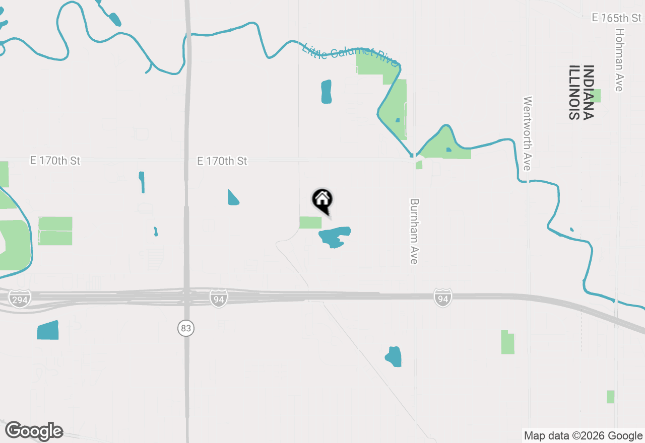 Map of 2903 172nd Street, Lansing, IL 60438