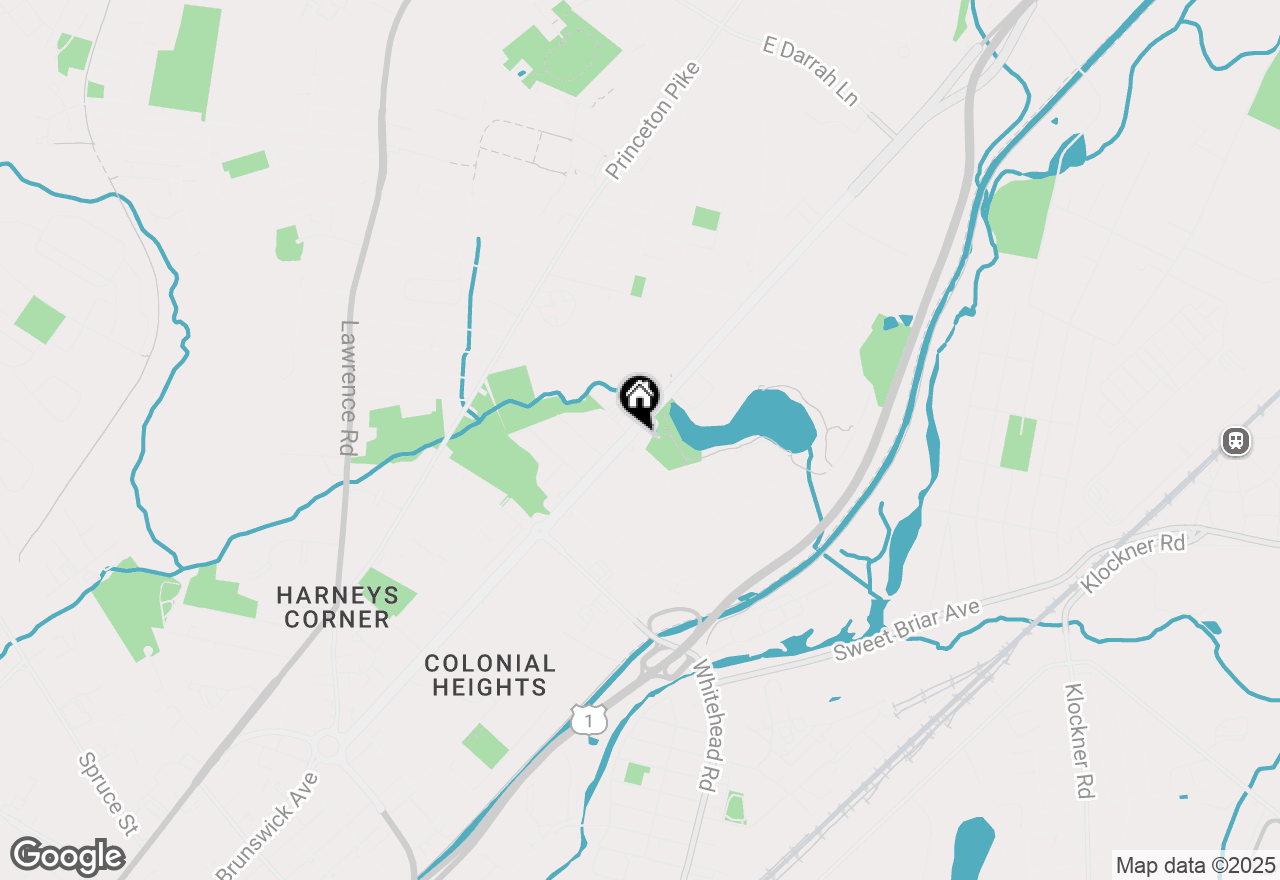 Map of 2304 Brunswick Avenue #REAR UNIT, Lawrence, NJ 08648