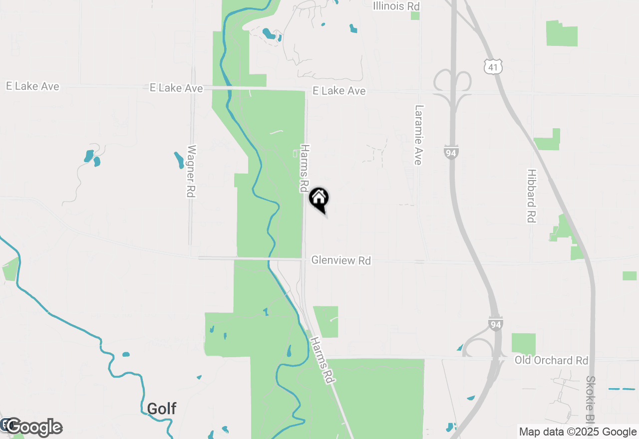 Map of 920 Arbor Lane, Glenview, IL 60025