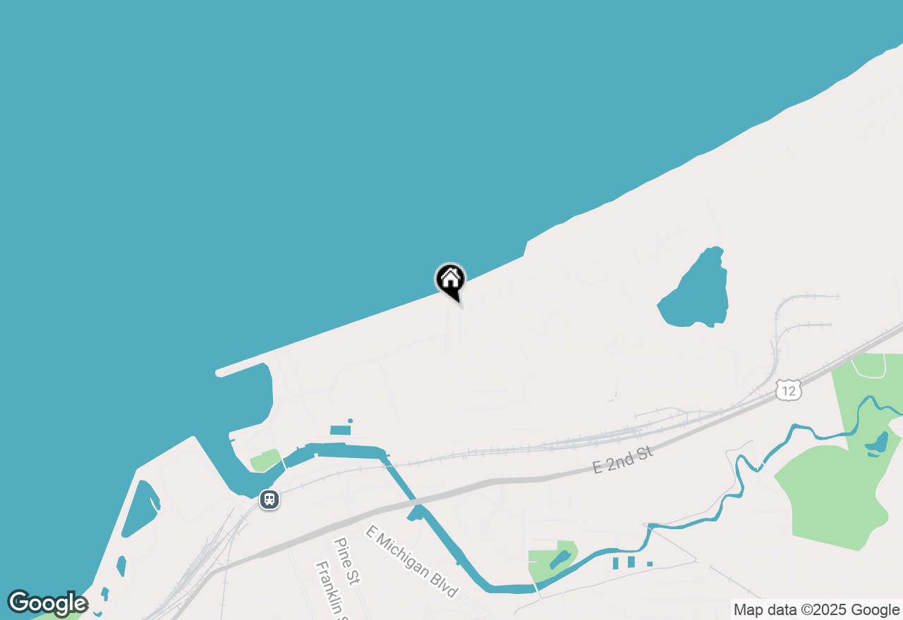 Map of 100 Lake Shore Drive #105, Michigan City, IN 46360