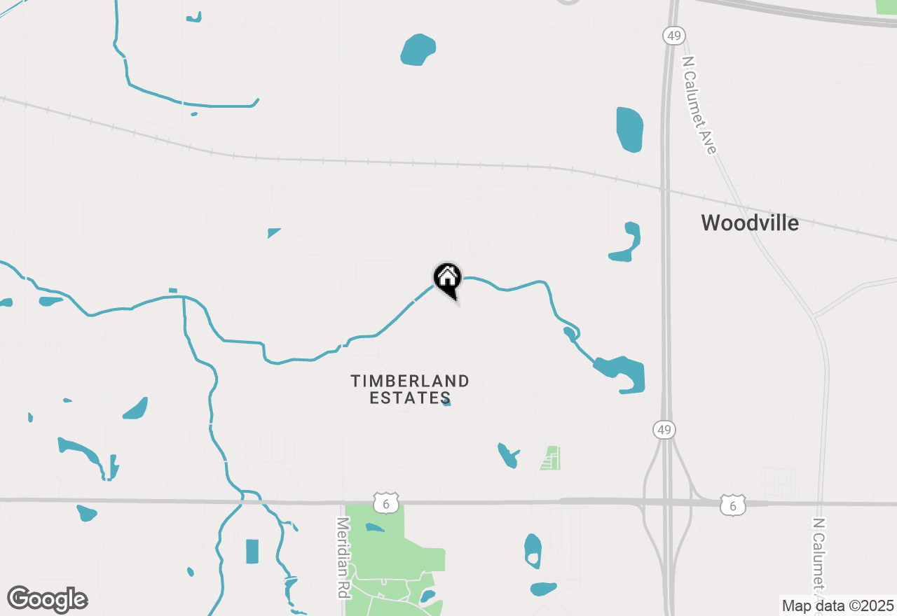 Map of 38 Elderberry Lane, Valparaiso, IN 46383