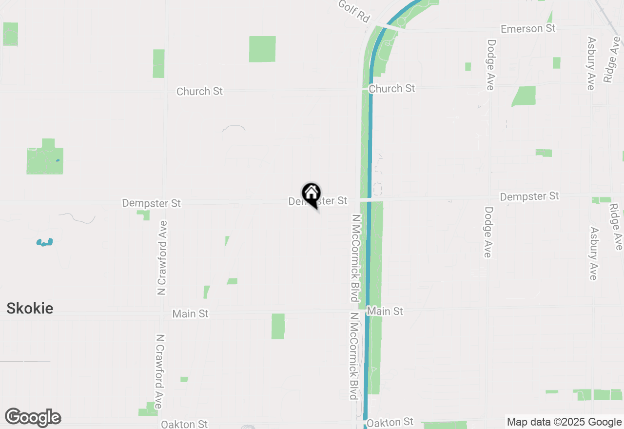 Map of 8728 Trumbull Avenue, Skokie, IL 60076