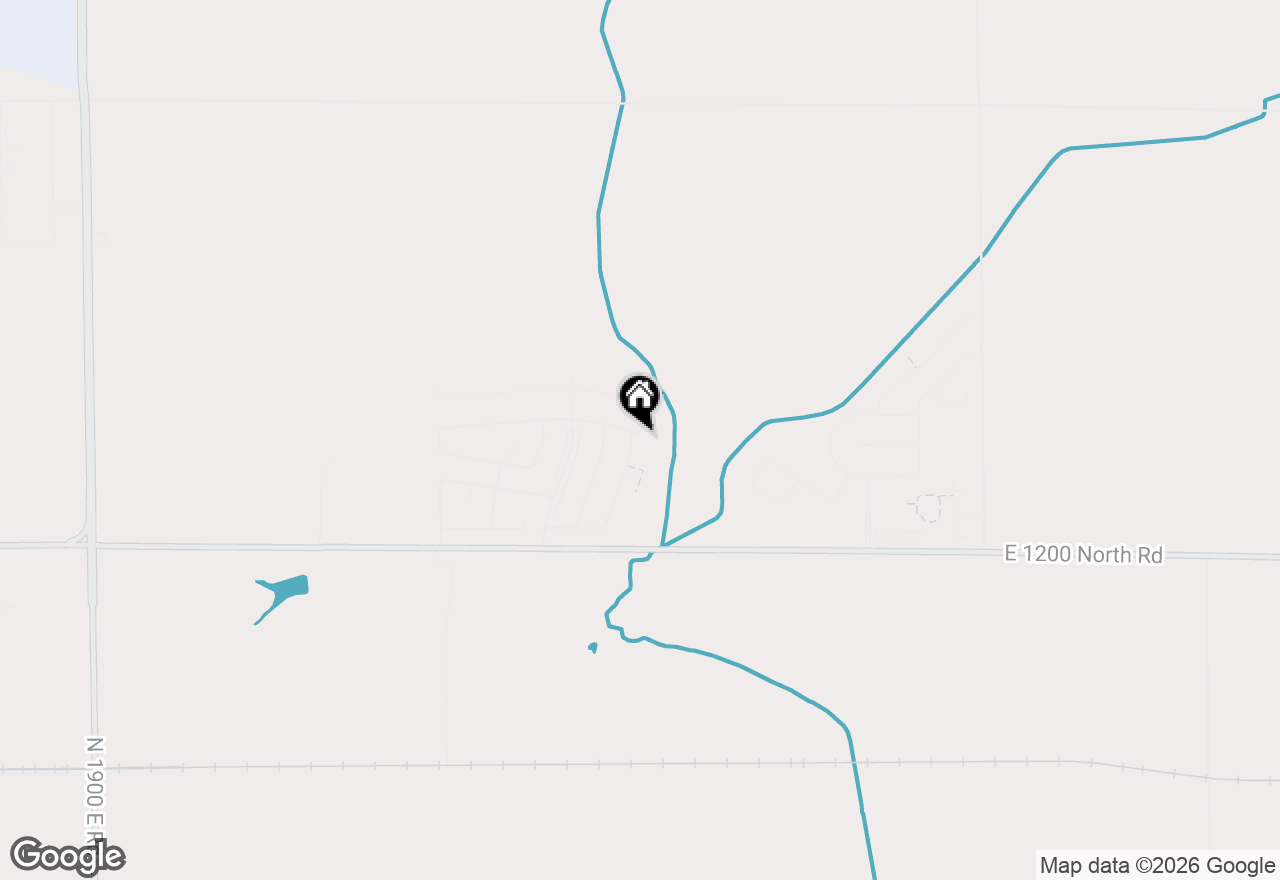 Map of 1302 Watersound Way, Bloomington, IL 61705