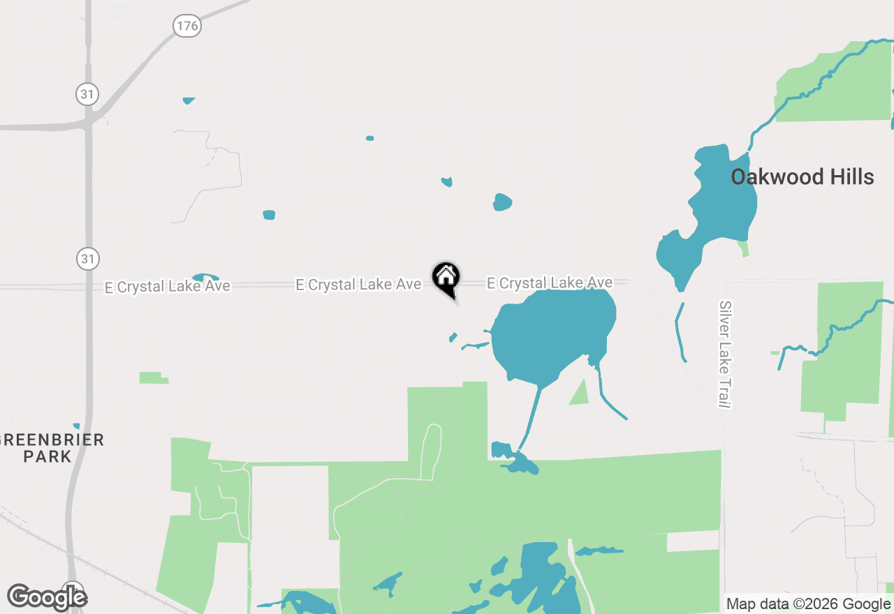 Map of 6125 S Kilkenny Drive, Crystal Lake, IL 60014