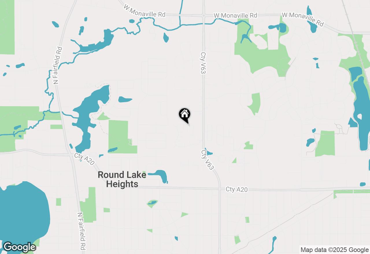 Map of 517 Normandie Lane, Round Lake Beach, IL 60073