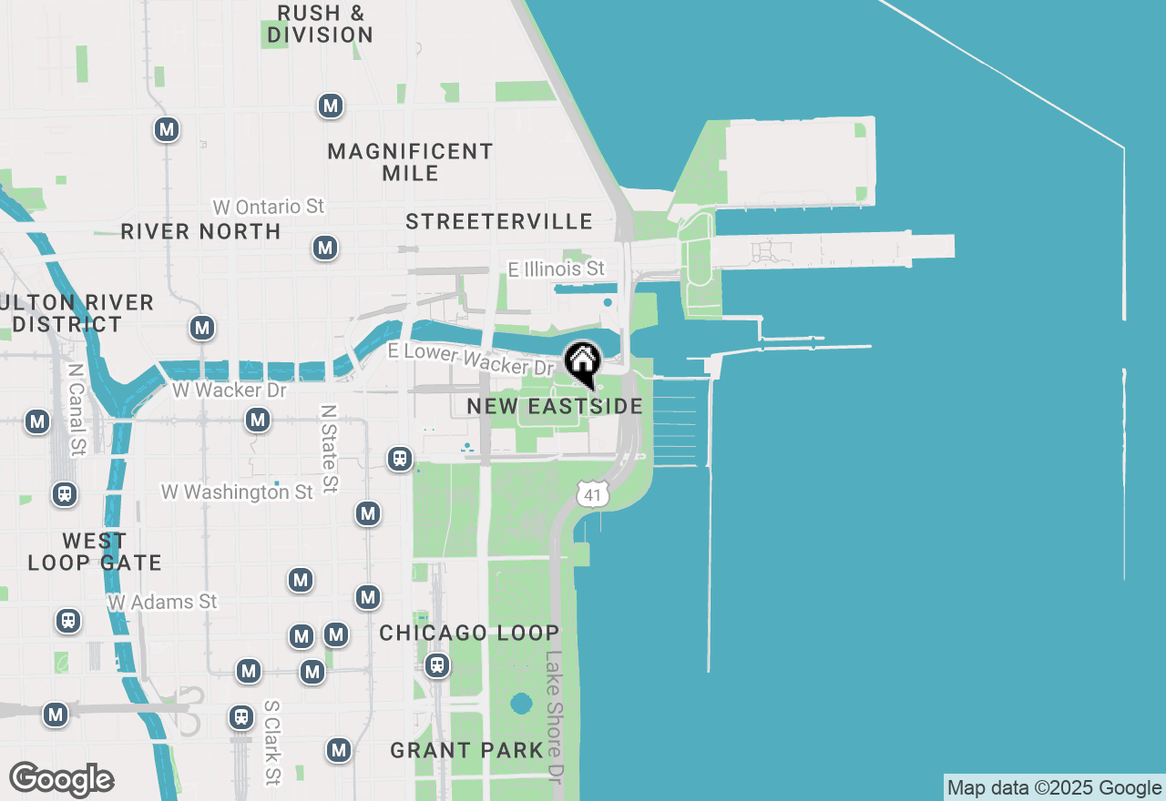 Map of 201 N Westshore Drive #2604, Chicago, IL 60601