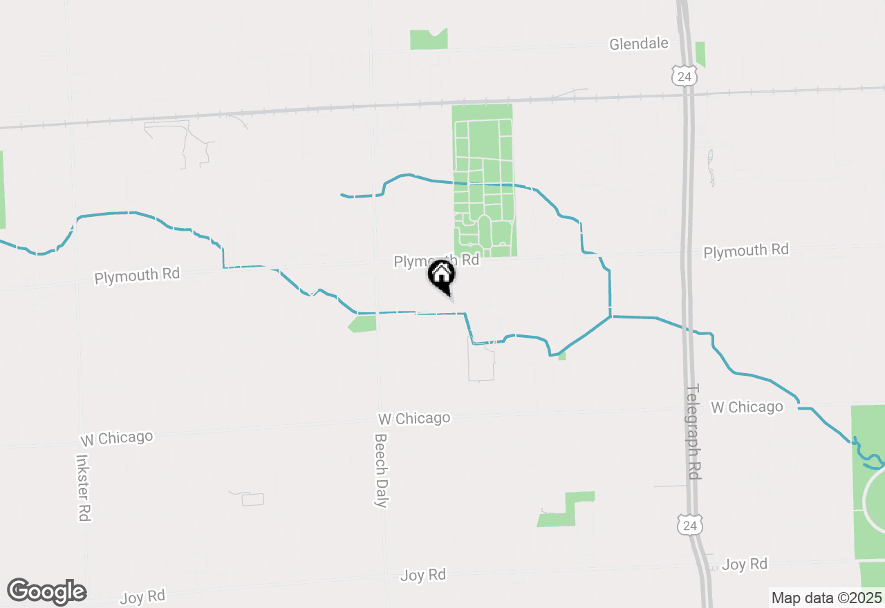 Map of 11324 Farley, Redford, MI 48239