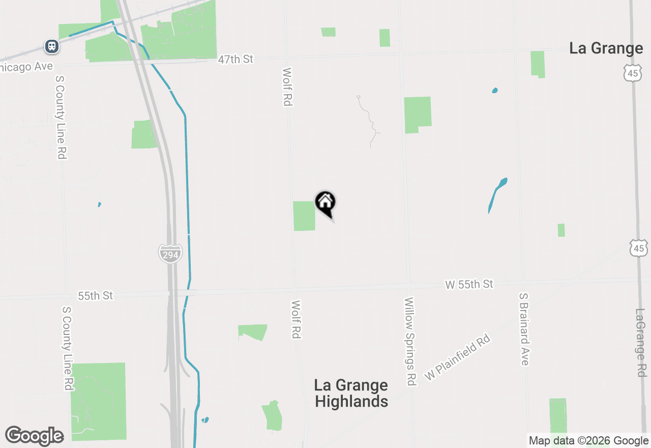 Map of 5300 Franklin Avenue, Western Springs, IL 60558
