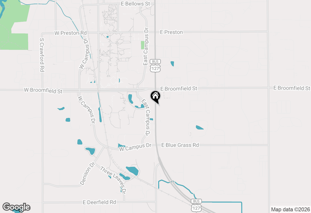 Map of 2125 S Mission Street #2145, Mount Pleasant, MI 48858