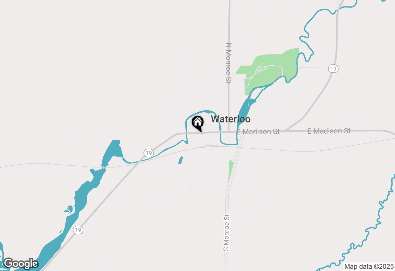 Map of 422 W Madison Street, Waterloo, WI 53594