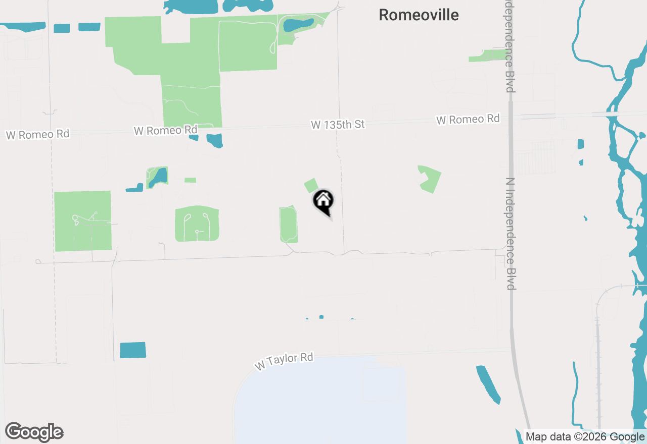 Map of 209 Nippert Avenue, Romeoville, IL 60446