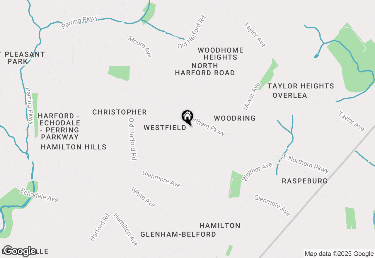 Map of 3027 Fleetwood Avenue, Baltimore, MD 21214