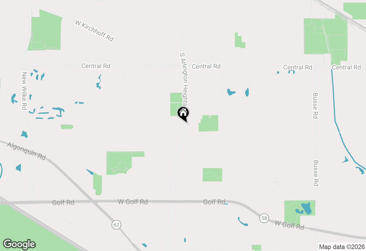 Map of 1322 S Arlington Heights Road, Arlington Heights, IL 60005
