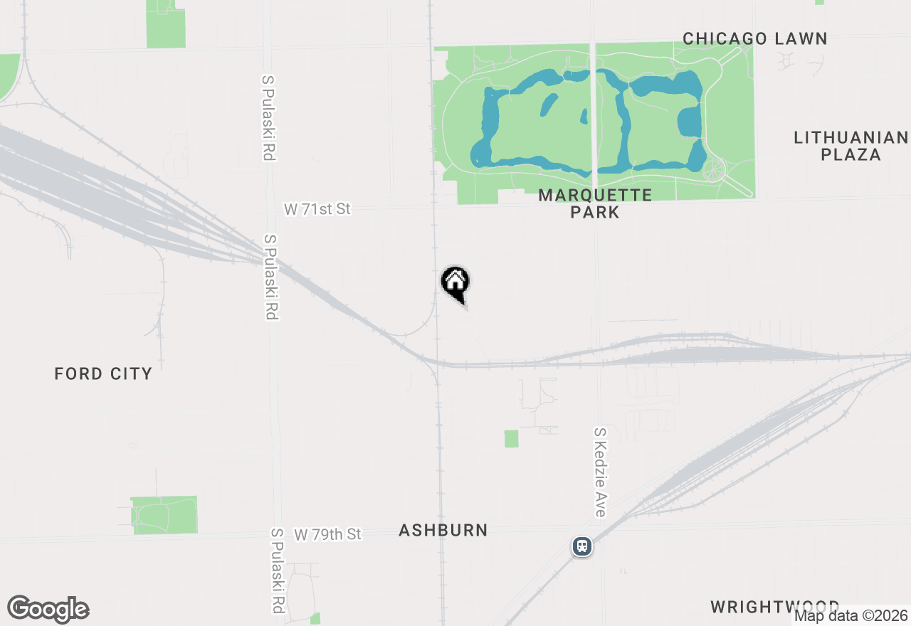 Map of 3531 W 73rd Place, Chicago, IL 60629