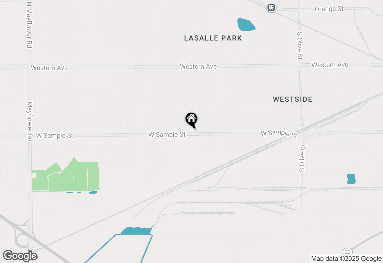 Map of 3605 W Sample Street, South Bend, IN 46619