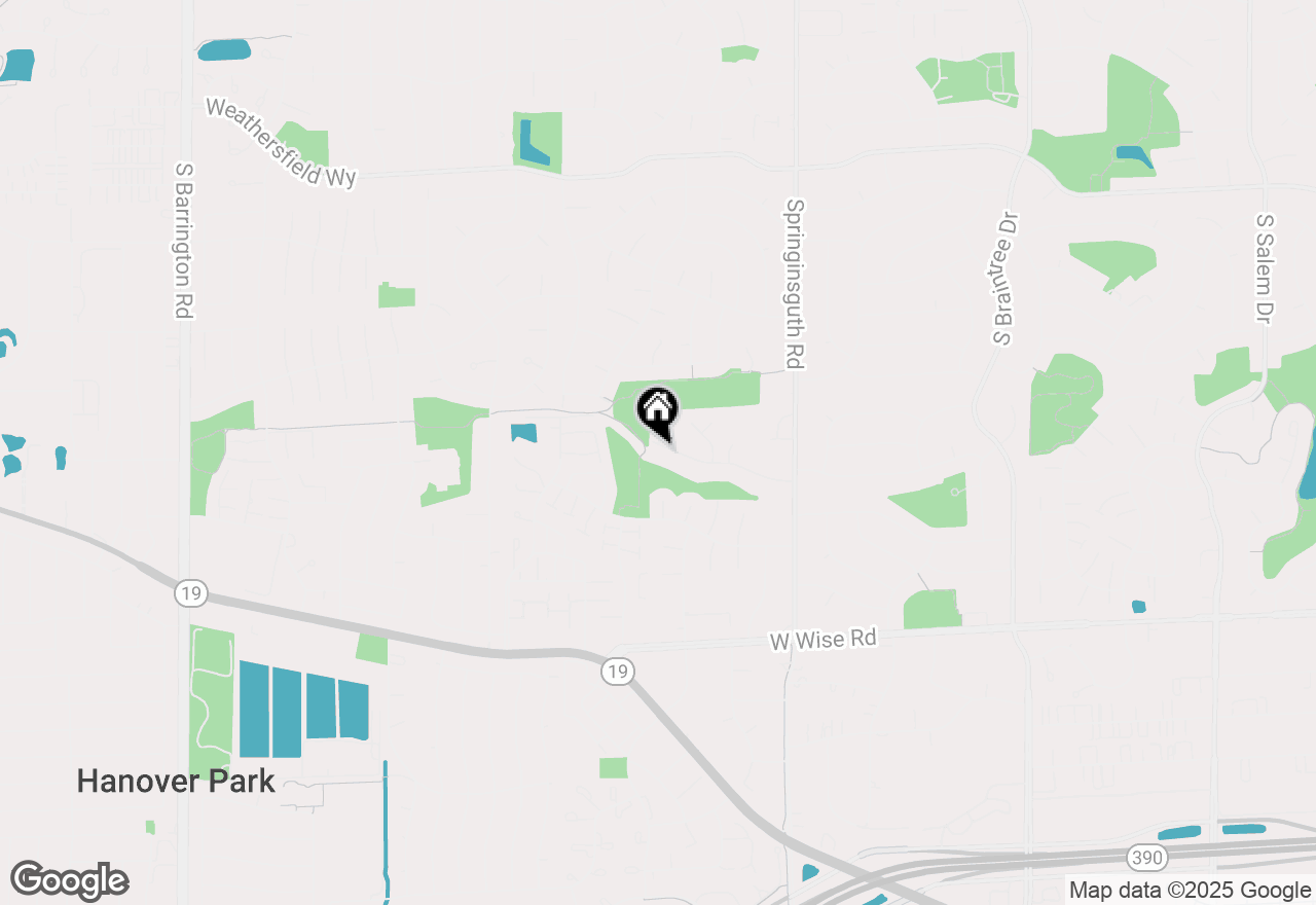 Map of 1813 Syracuse Lane, Schaumburg, IL 60193