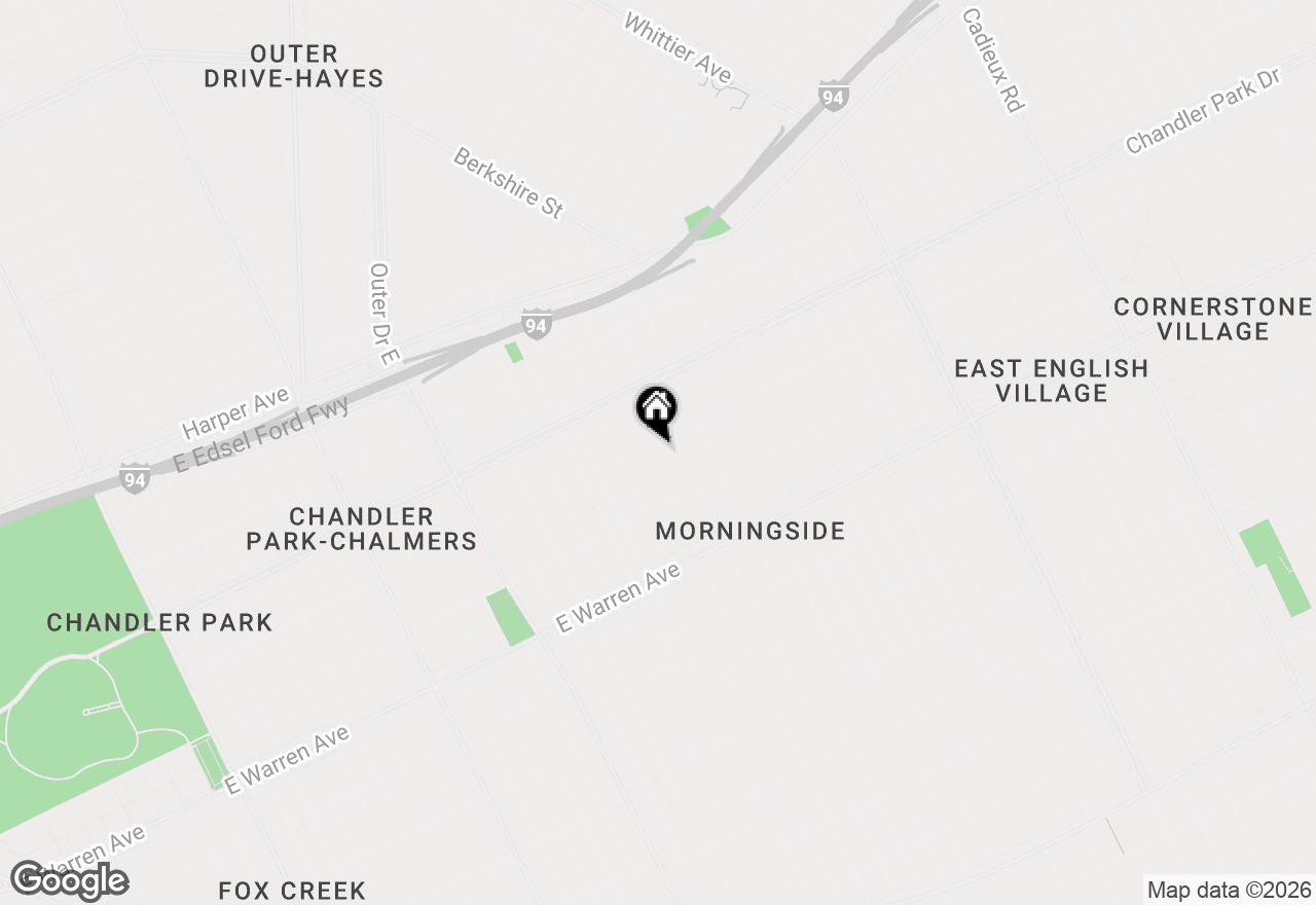 Map of 5306 Somerset Avenue, Detroit, MI 48224