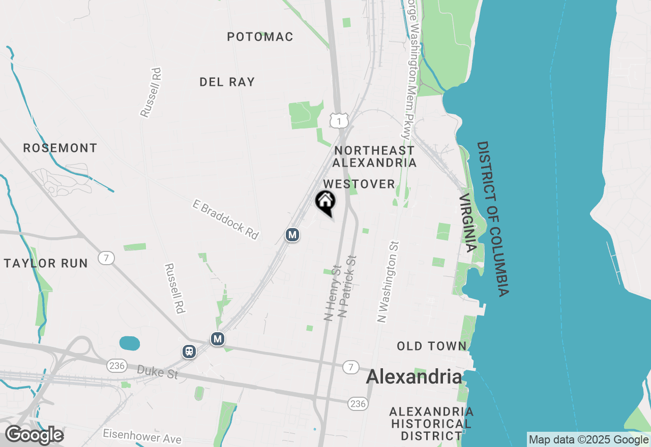 Map of 1200 Braddock Place #211, Alexandria, VA 22314