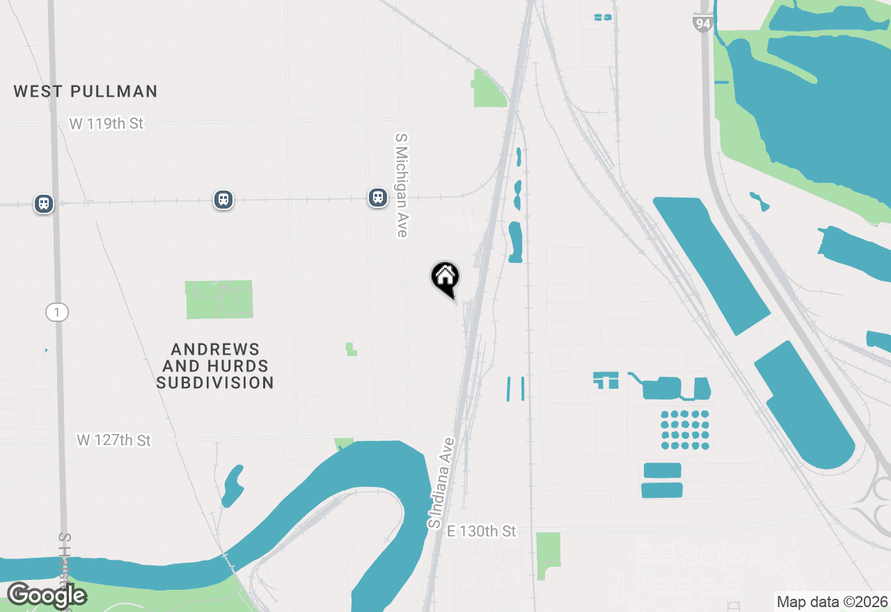 Map of 12346 S Indiana Avenue, Chicago, IL 60628