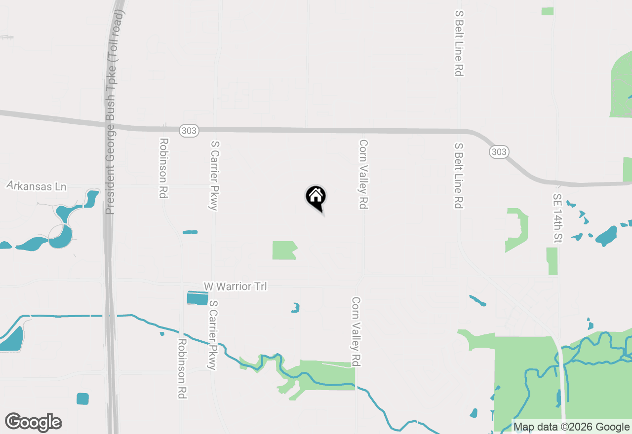 Map of 449 Springdale, Grand Prairie, TX 75052