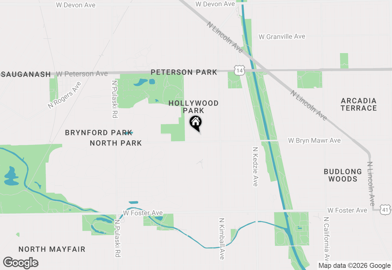Map of 5621 N Drake Avenue, Chicago, IL 60659