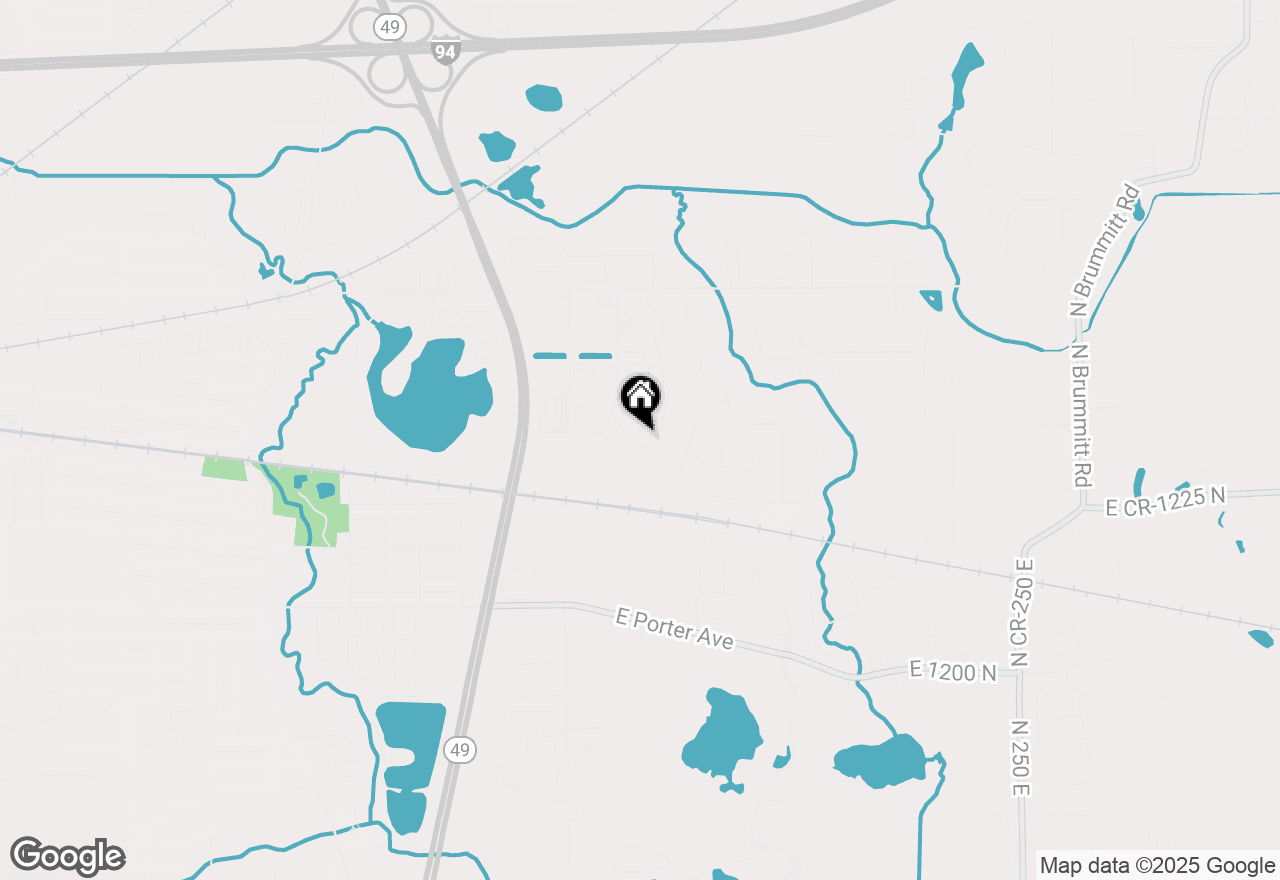 Map of 811 Olde Towne Square, Chesterton, IN 46304