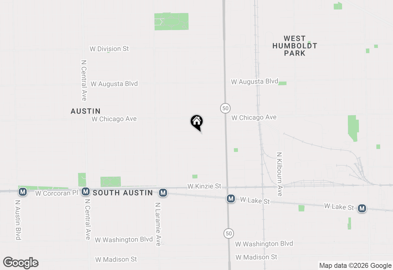 Map of 4940 W Huron Street, Chicago, IL 60644