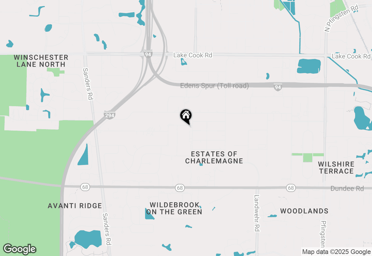 Map of 3619 Bernay Drive, Northbrook, IL 60062