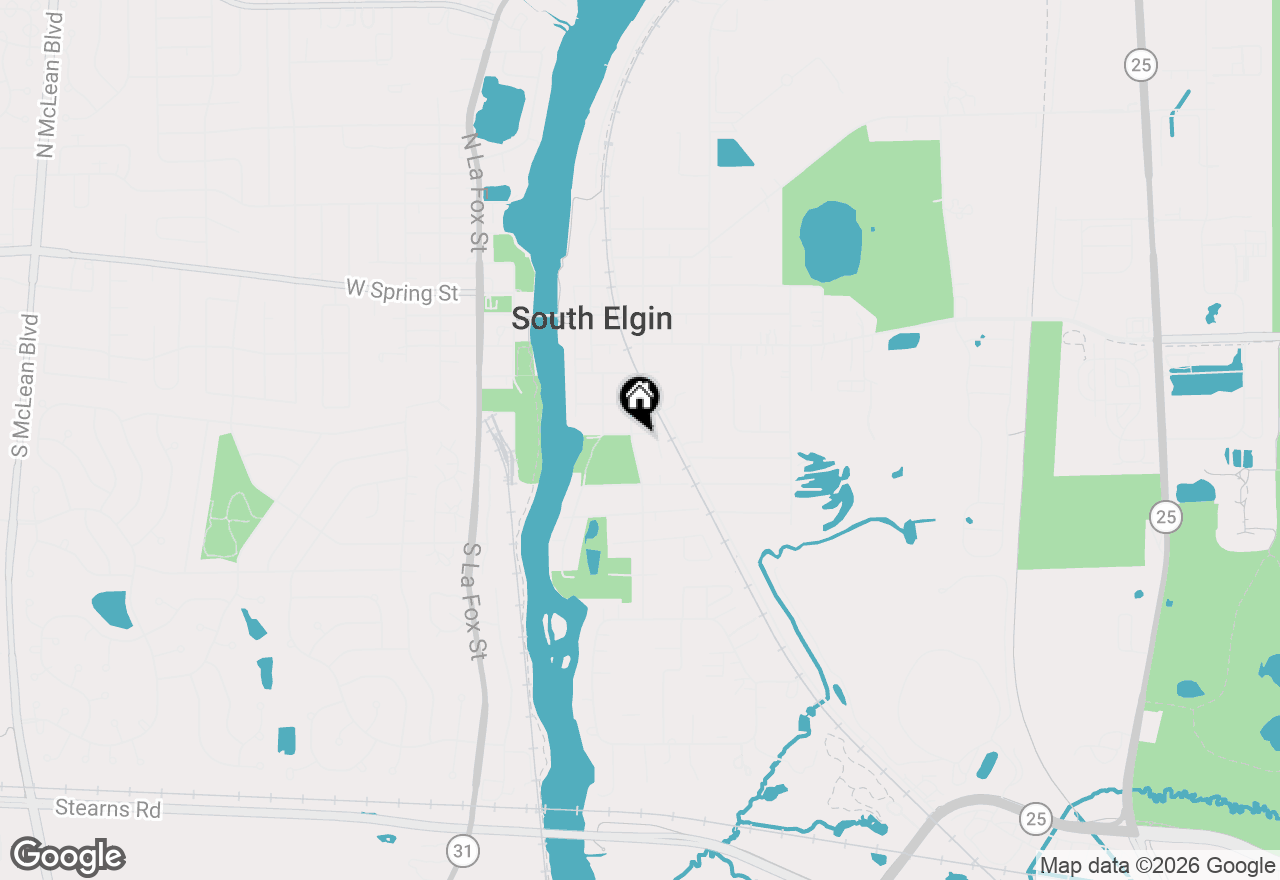Map of 399 Fulton Street, South Elgin, IL 60177