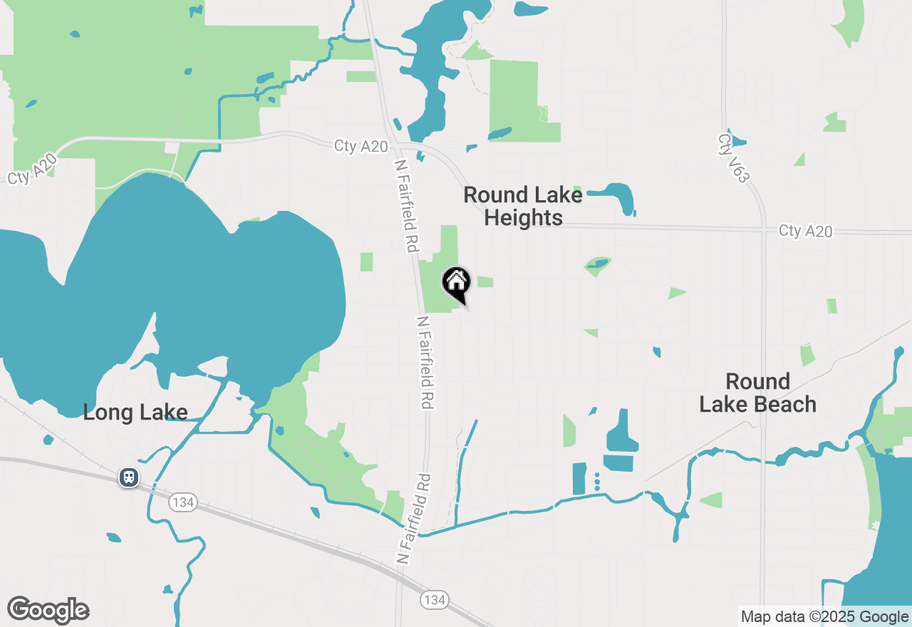 Map of 1428 Beverly Drive, Round Lake Beach, IL 60073
