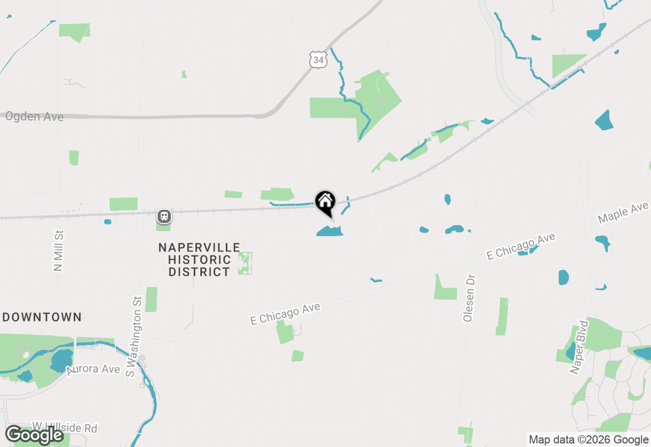 Map of 304 Camarie Court, Naperville, IL 60540