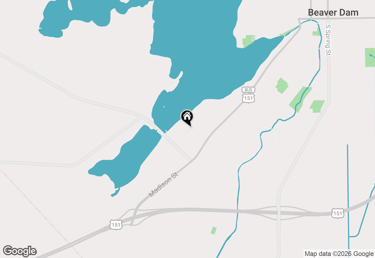 Map of 118 Lake Crest Drive #1, Beaver Dam, WI 53916