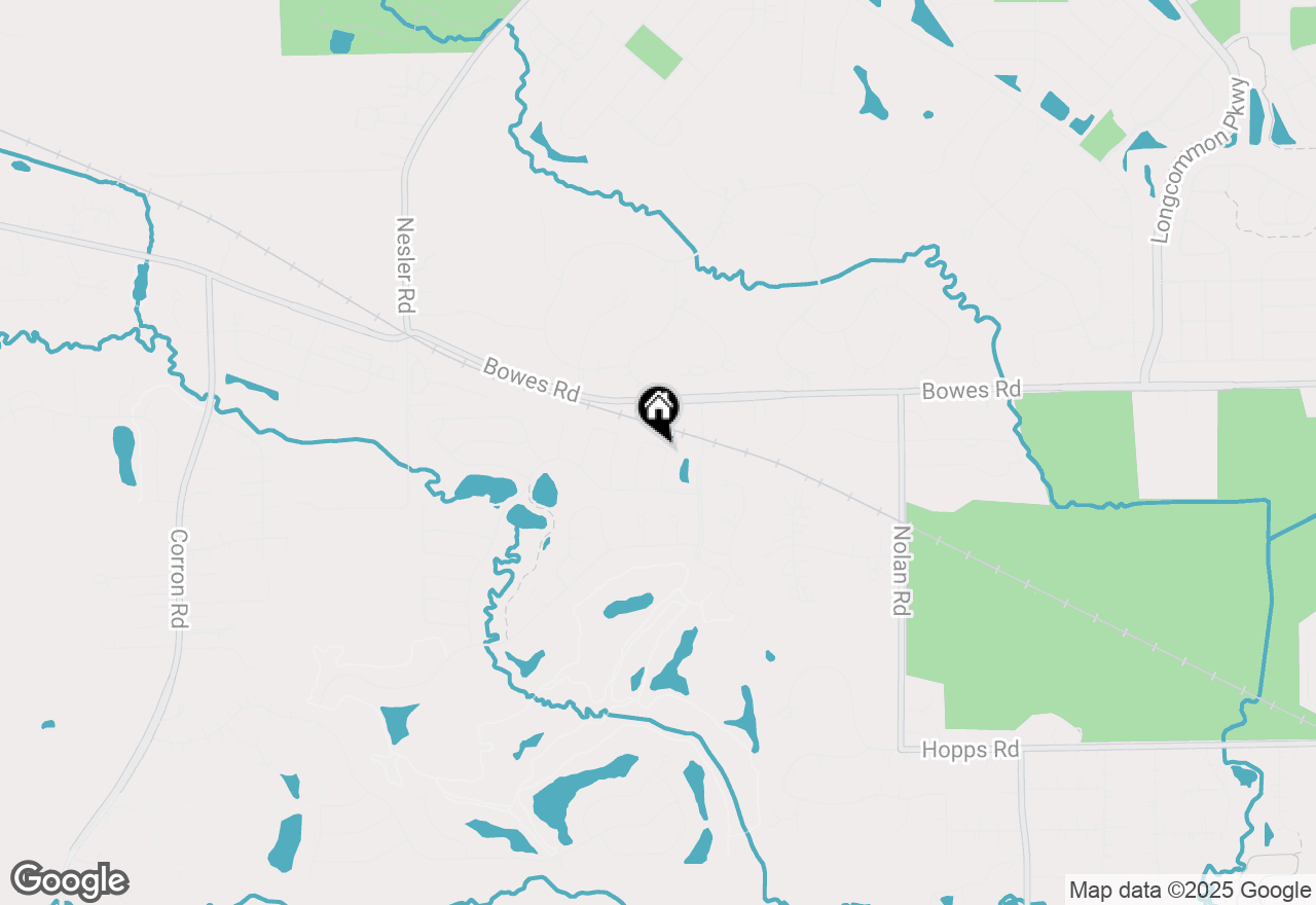 Map of 1022 Broadmoor Drive, Elgin, IL 60124