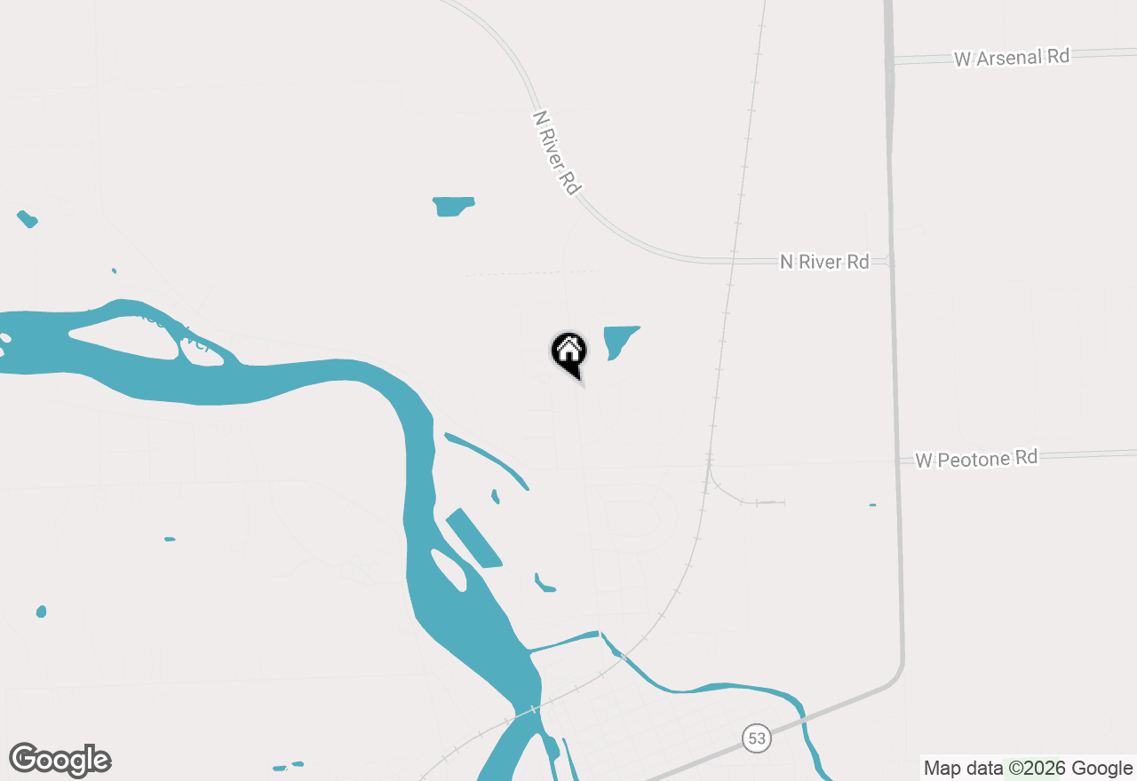Map of 1516 N Kankakee Street, Wilmington, IL 60481