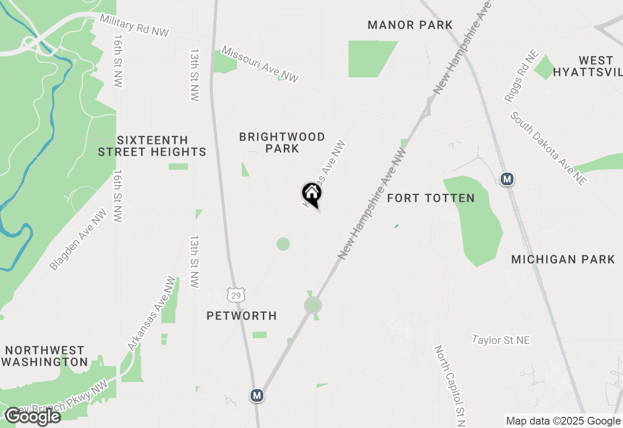 Map of 461 Delafield Place Nw, Washington, DC 20011