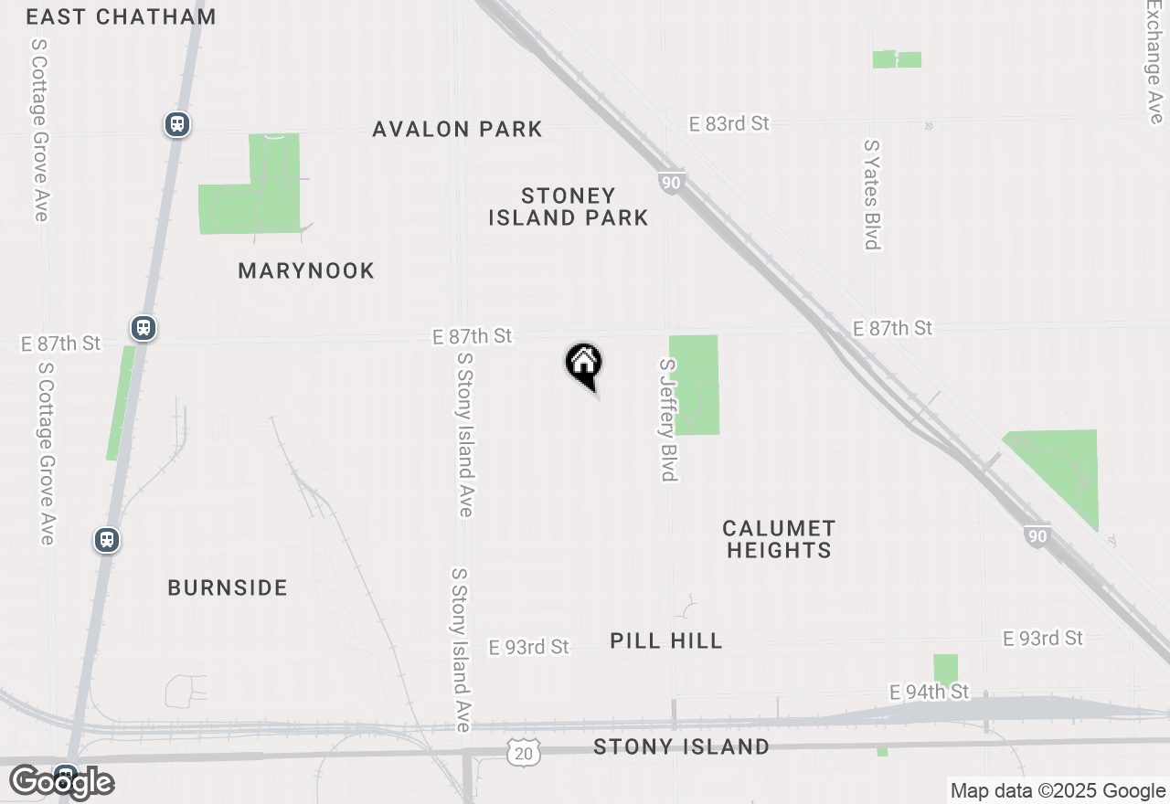 Map of 8816 S Constance Avenue, Chicago, IL 60617