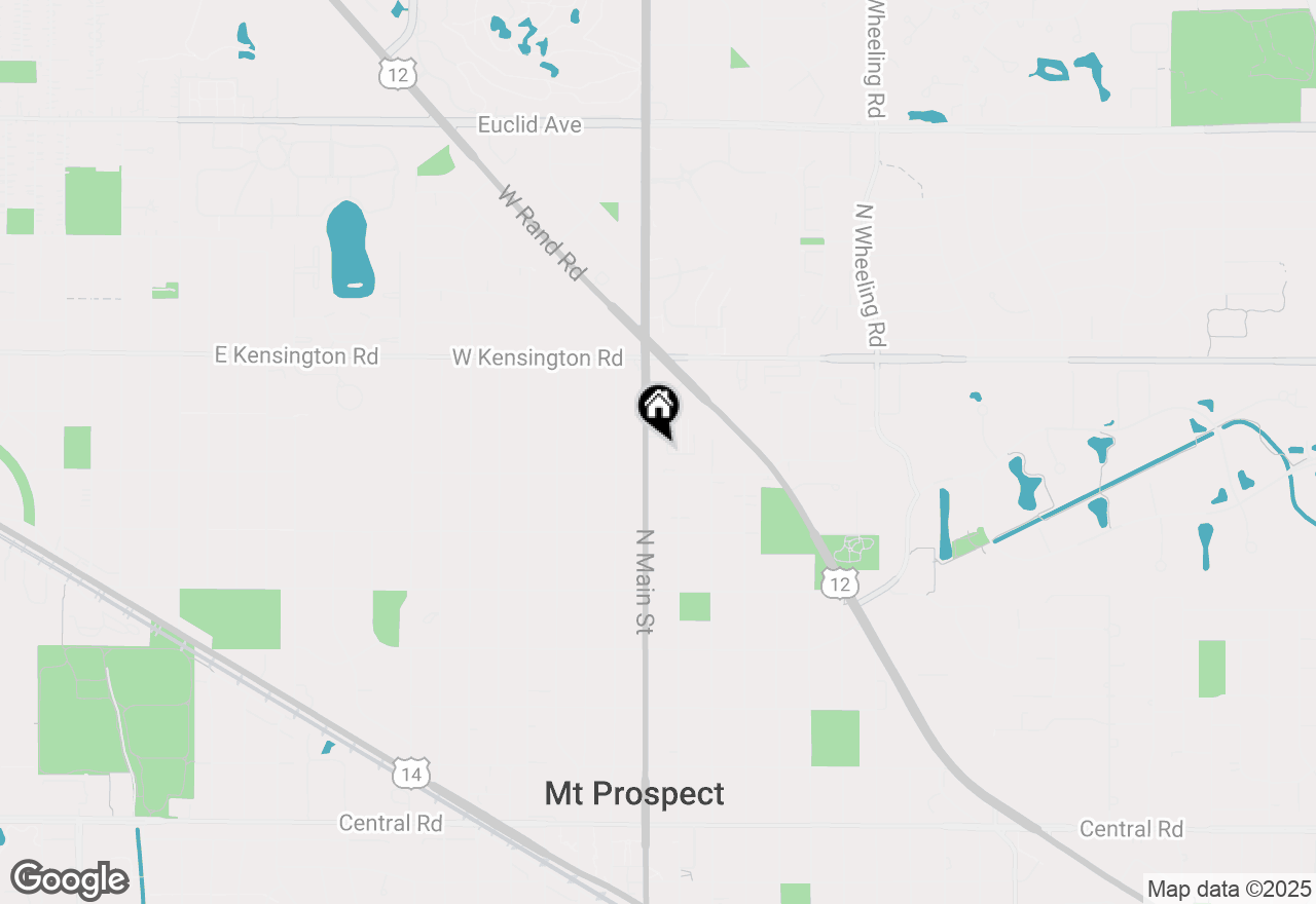 Map of 609 N Main Street #103, Mount Prospect, IL 60056