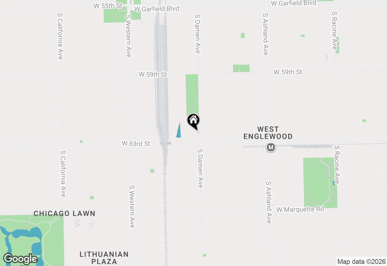 Map of 6225 S Seeley Avenue, Chicago, IL 60636