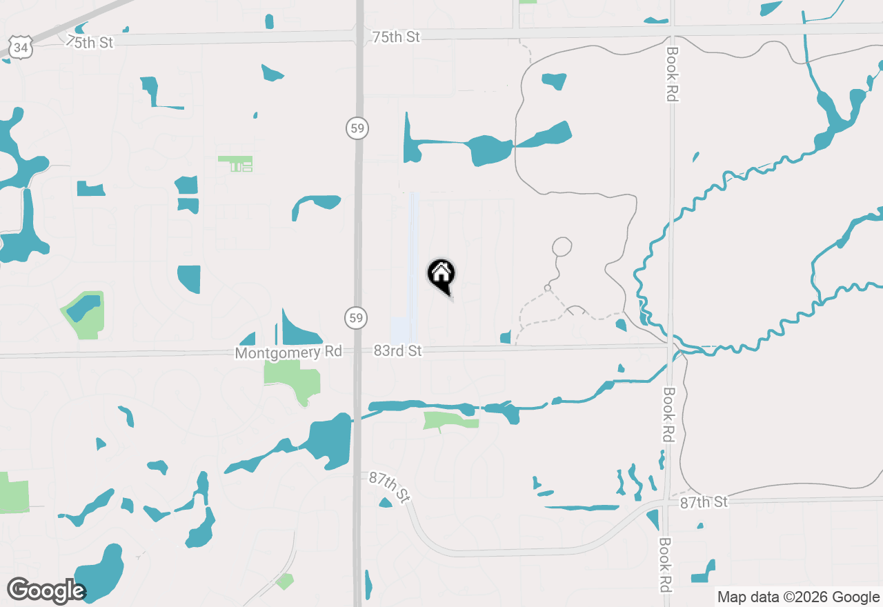 Map of 9S271 Stearman Drive, Naperville, IL 60564