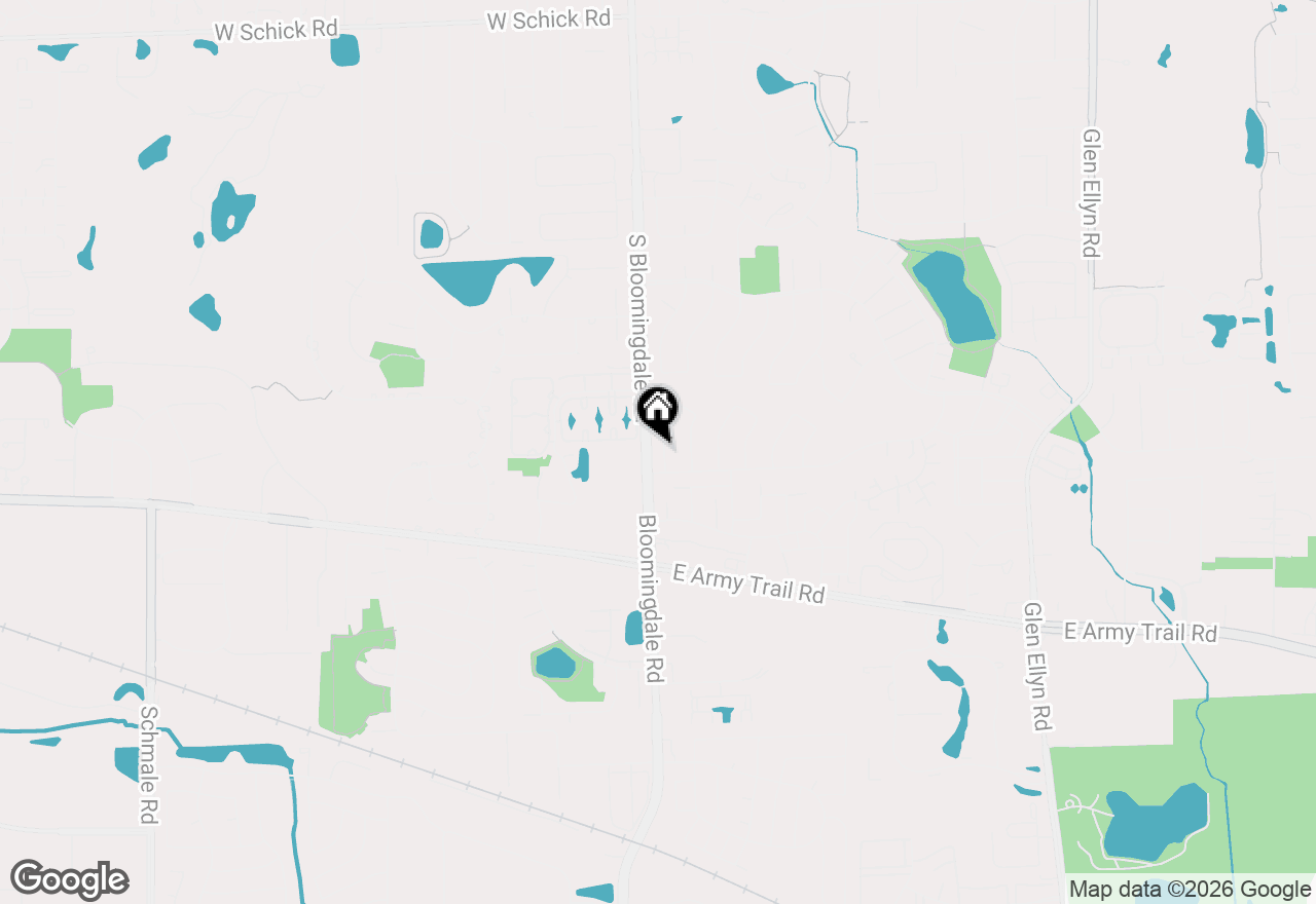 Map of 314 Sutherland Lane, Bloomingdale, IL 60108