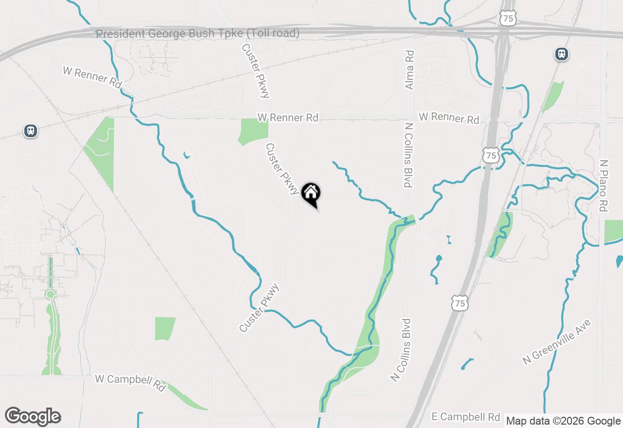 Map of 2627 Forest Grove Drive, Richardson, TX 75080