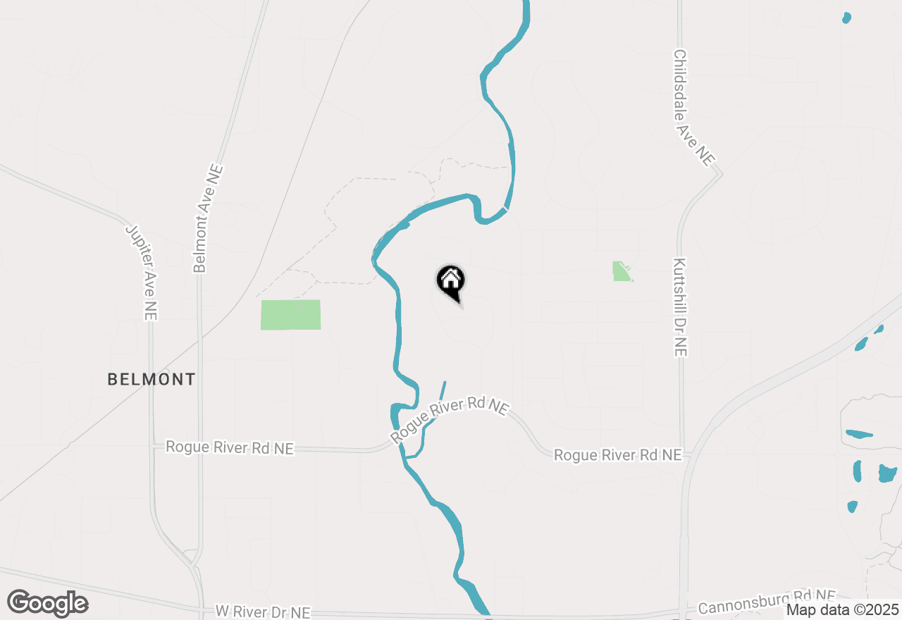 Map of 3031 Rapidfall Court Ne, Belmont, MI 49306